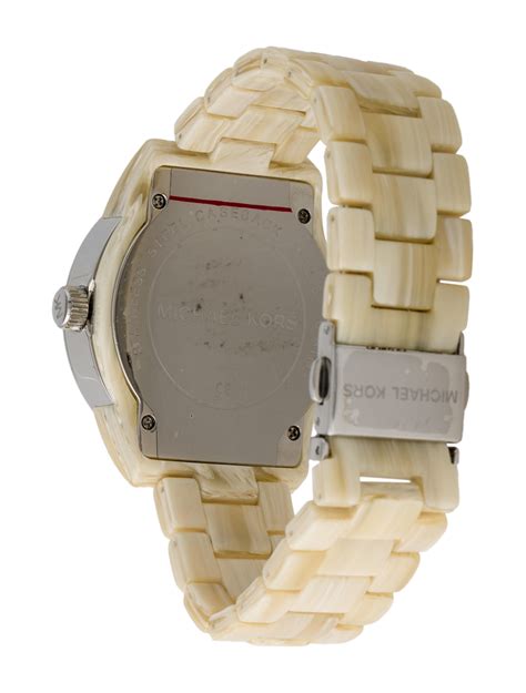 michael kors jet set watch white